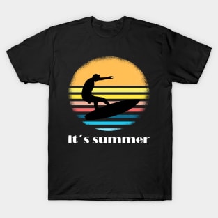 Surfing girl is the best windsurfing T-Shirt